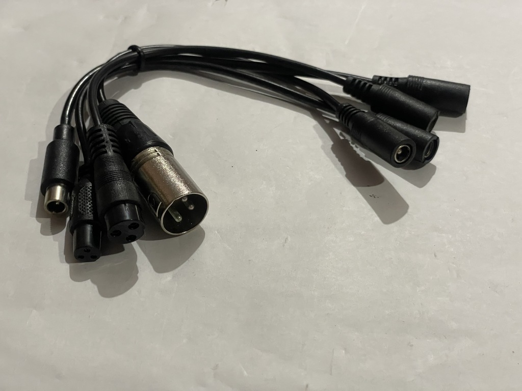 Assorted Audio & Power Adapter Cables