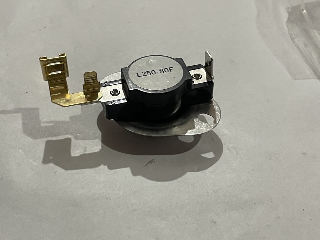 Whirlpool L250-80F Dryer High Limit Thermostat