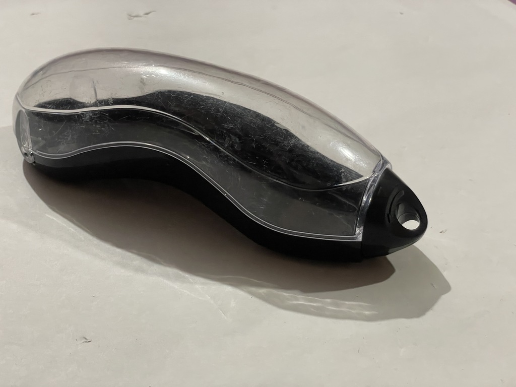 Black Lint Remover with Clear Cover