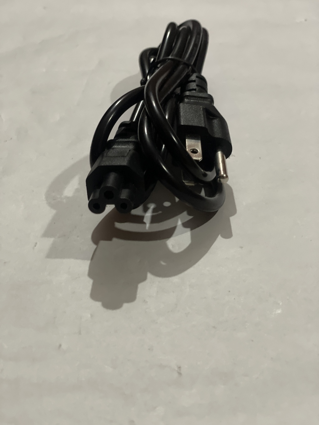 Black Power Cord – NEMA 5-15P to IEC C5