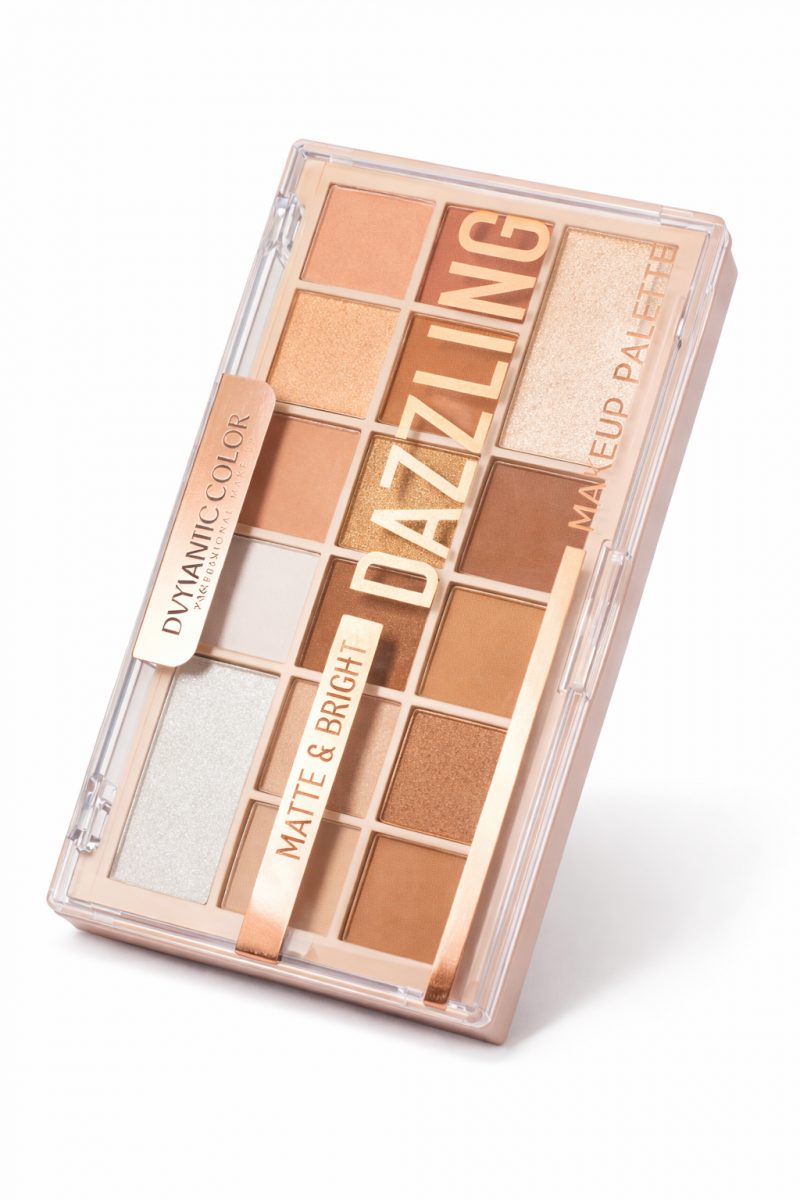 12-Color Matte & Shimmer Eyeshadow Palette – Dazzling Professional Makeup Kit