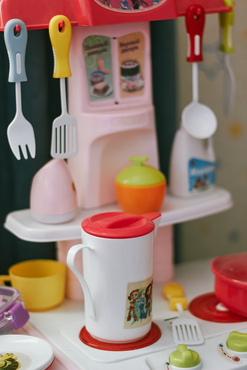 Kids Kitchen Play Set – Fun Cooking Toy for Learning & Imagination (3+ Ages)